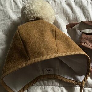 Briar Baby Pom Bonnet size 2-4 yrs
